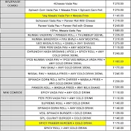 Mumbai Junction menu 1