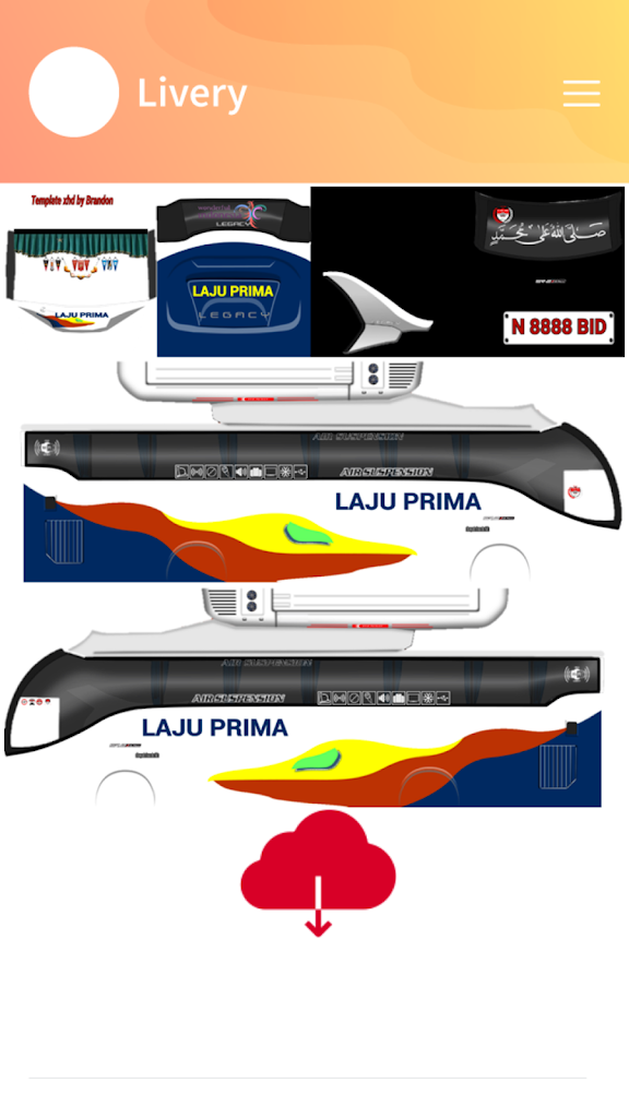 Livery Bussid Shd Laju Prima Livery Bussid Shd Jernih