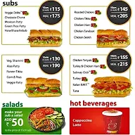 Subway menu 2