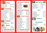 Lazeez Foods menu 1