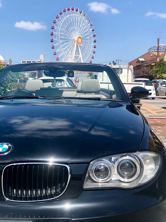 1シリーズ カブリオレの椰子の木🌴コラボ・晴天ドライブ気持ちいい・美浜アメリカン・ビレッジ・Z4ドライブインプレッション・勝手にコラボに関するカスタム事例の投稿画像8枚目