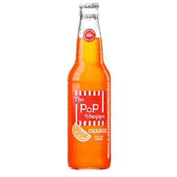 Pop Shoppe Orange (Glass Bottle)