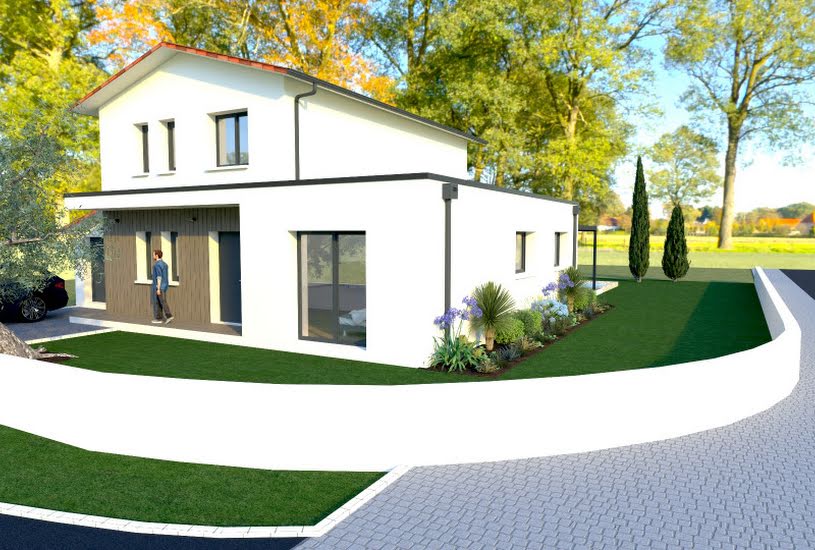  Vente Terrain + Maison - Terrain : 781m² - Maison : 142m² à Le Fauga (31410) 