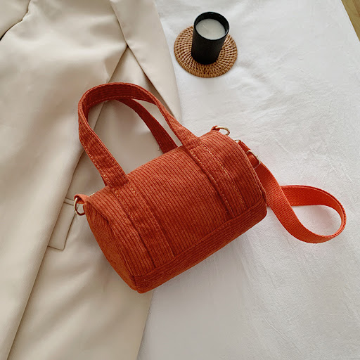 Title 3, Fashion Leisure Corduroy Handbag