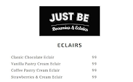 Just Be -Brownies & Eclairs menu 5