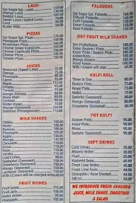 Sai Sagar menu 7