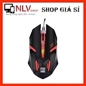 Chuột Chuyên Game R8 1602 Đèn Led Đa Màu (Đen)