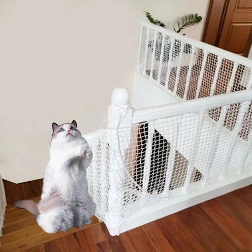 Pet Child Safety Net Home Pet Dog Cat Balcony Railing Stairs Fence Children Playground Guardrail Kids Safety Netting