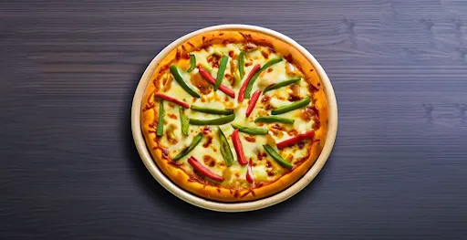 Capsicum Tomato Pizza