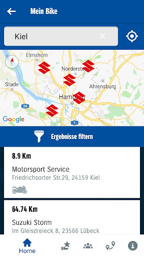 Suzuki Motorrad App