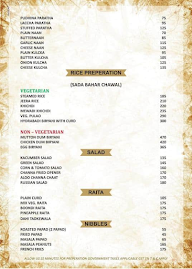 The Moody Moon By Dheergarh Palace menu 3