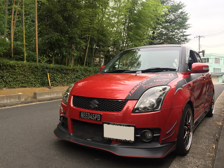スイフトスポーツのS.H.I.L.I.S.・T.S FACTORY・ヤバ…今頃眠い…・竹林チンチクリン・なにいってるかわかりませんに関するカスタム事例の投稿画像1枚目