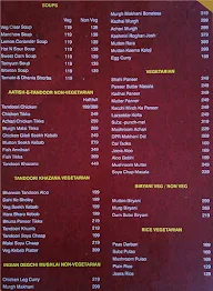 Delhi Pride Restaurant menu 2