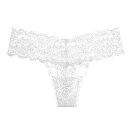 Title 5, T-back gaćice od čipke, plus size, bešavne, nis...