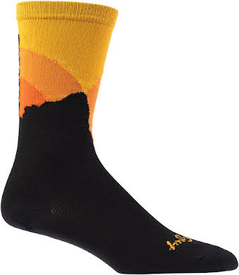 Salsa Dawn Patrol Sock - 8 inch - Black - Orange alternate image 2