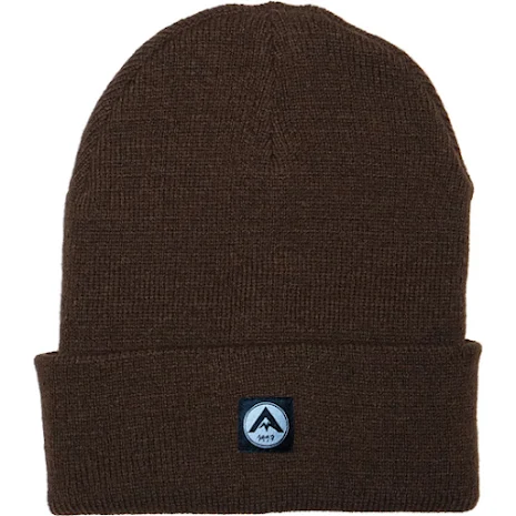 Beanie Kant | Mrkbrun mssa unisex