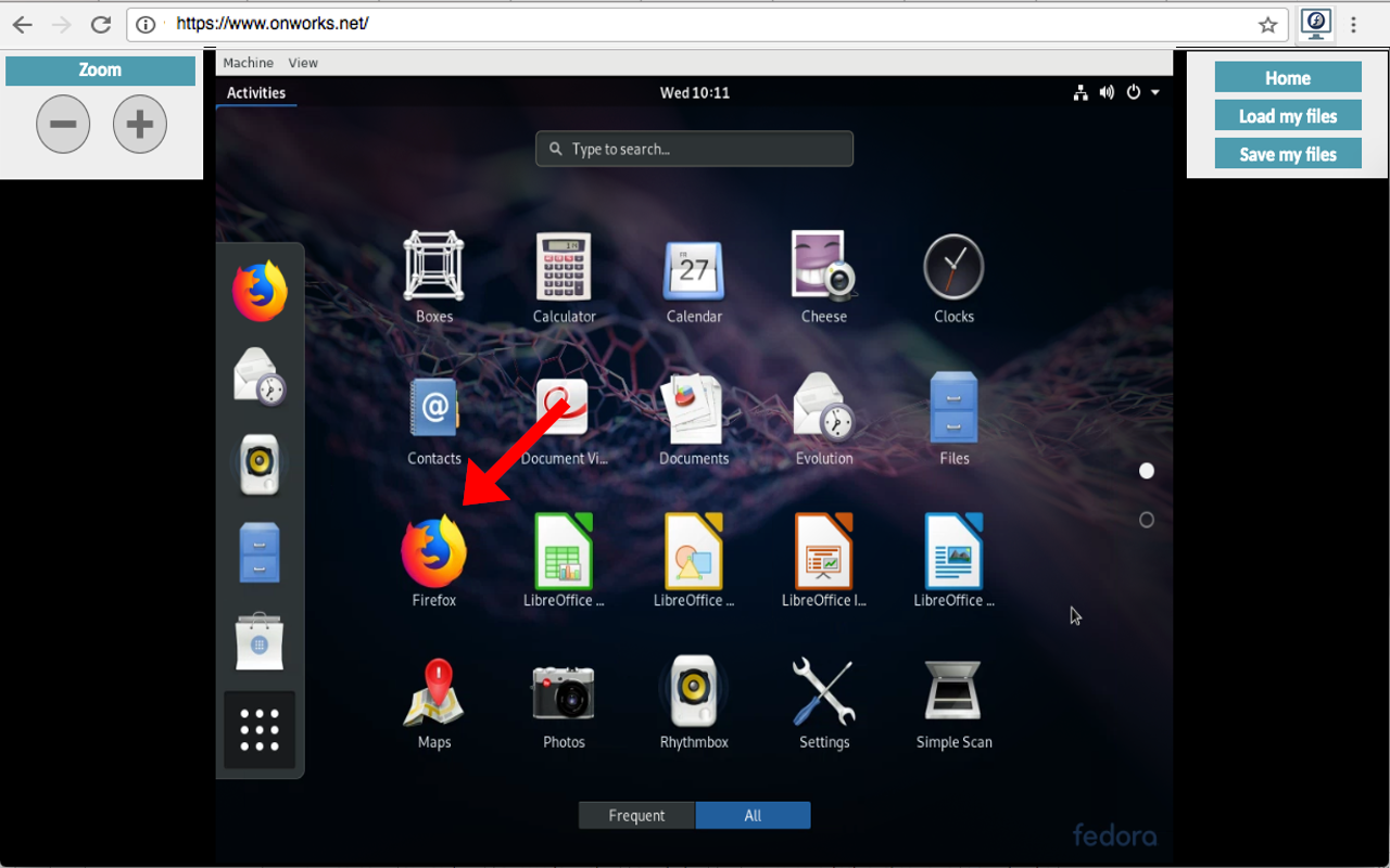 Fedora free online linux server Preview image 4