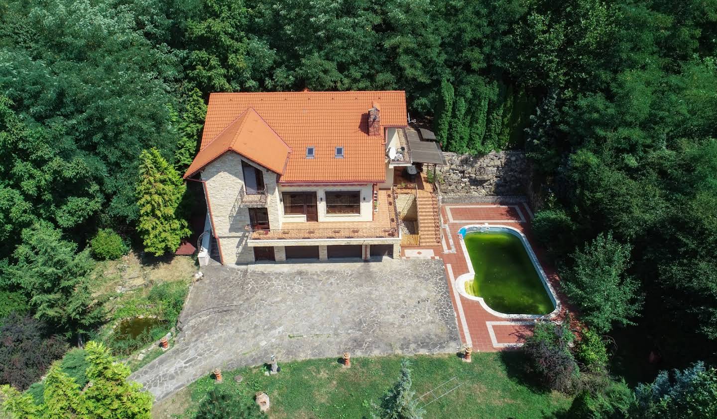 Villa with pool Bănești