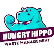 Hungry Hippo Rubbish Removal Logo