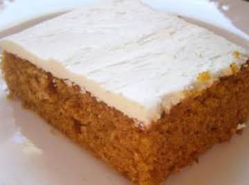 Pumpkin Bars with Cream Cheese Icing