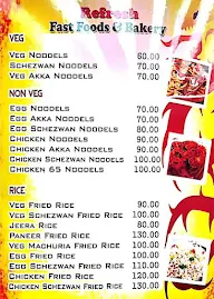 Refresh Fast Food & Bakery menu 3