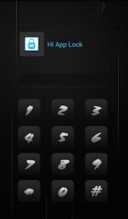 Download HI AppLock(Simple Black Theme) apk