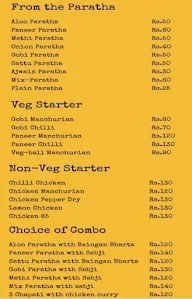 Royal Paratha House menu 3