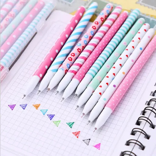 Title 3, Color Fountain Pen, Flower, Animal, Starry Sky,...