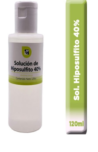Formula Farmatodo Solucion Hiposulfito De Sodio 40% 120Cc   