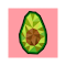 Item logo image for Tropical Low Poly Avocado Theme