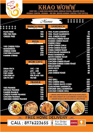 Khao Woww menu 1