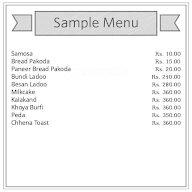 Vaishno Restaurant menu 2