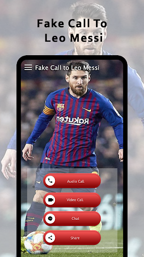 Screenshot Messi Calling Video Call Fake