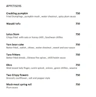 Club Cuba - The Leela menu 2