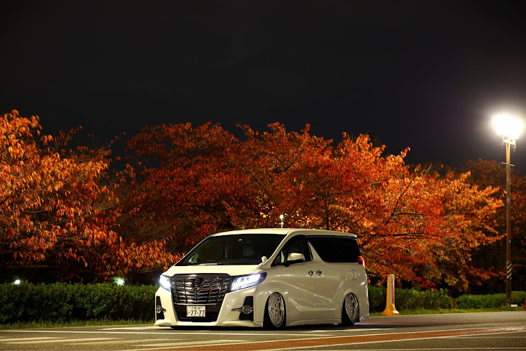 アルファードのAnniversary・朝活👍・朝活🥶ですよ🥶に関するカスタム事例の投稿画像1枚目