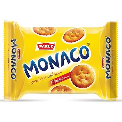 Parle Monaco Classic Salted Snack Biscuits 52.2 Gm