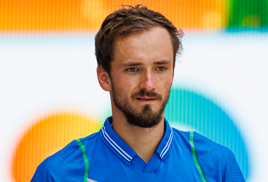 Daniil Medvedev. Picture: USA TODAY SPORTS/MIKE FREY