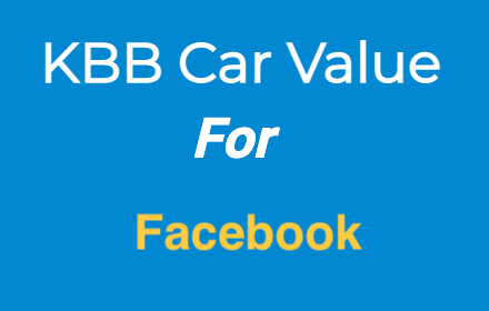 KBB Car Value for Facebook Marketplace small promo image