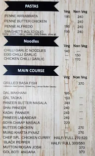 Bhumika's Cafe menu 2