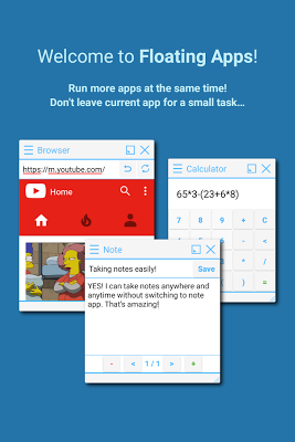  Floating Apps (multitasking)- screenshot 