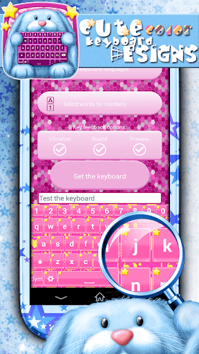 Cute Color Keyboard Designs