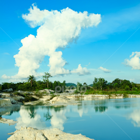 Kaolin Lake by Aldian Silalahi - Landscapes Waterscapes