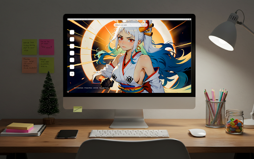 Yamato One Piece Live Wallpaper New Tab Preview 4