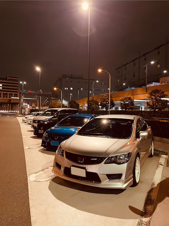シビックタイプRの川崎工場夜景・モノが届いた!!・湾岸ミッドナイトポエムに関するカスタム事例の投稿画像9枚目