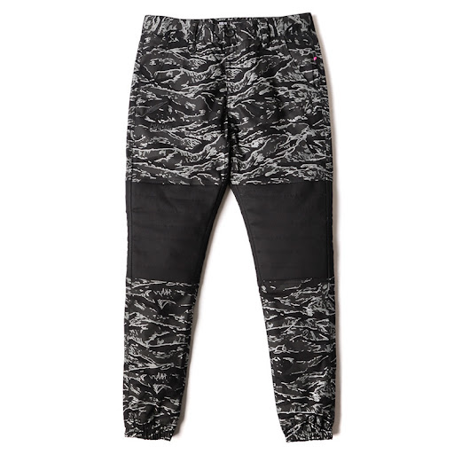 Title 8, Contrast stitching beam pants for a modern and ...