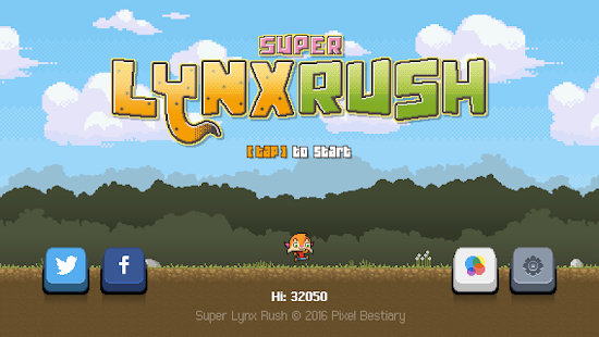 D platformer where  the main character is a pretty trot to take a trip on the huge island Super Lynx Rush v1.0.5 apk (Full)