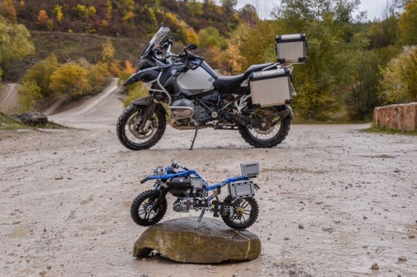 The Lego Technic BMW R 1200 GS Adventure.