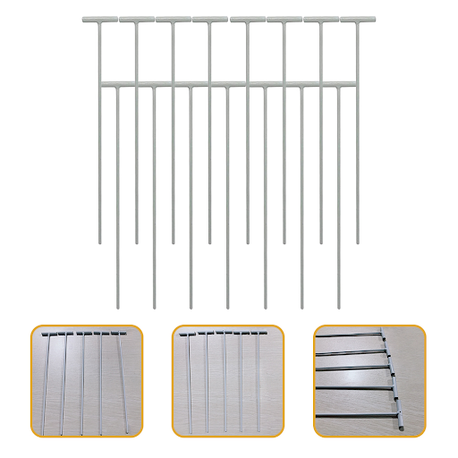 15pcs Curtain Accessories Door Iron Bars Bird Cage Entrance Wire Traps Racing Curtain Accessoriess Barbird Supplies Curt