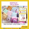 Bao Da Bảo Vệ Máy Chụp Ảnh Lấy Liền Instax Mini 12/ Mini 11 - Case Túi Đựng Máy Chụp Ảnh Instax Mini 12/ Mini 11 Hoạ Ti