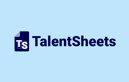 TalentSheets small promo image